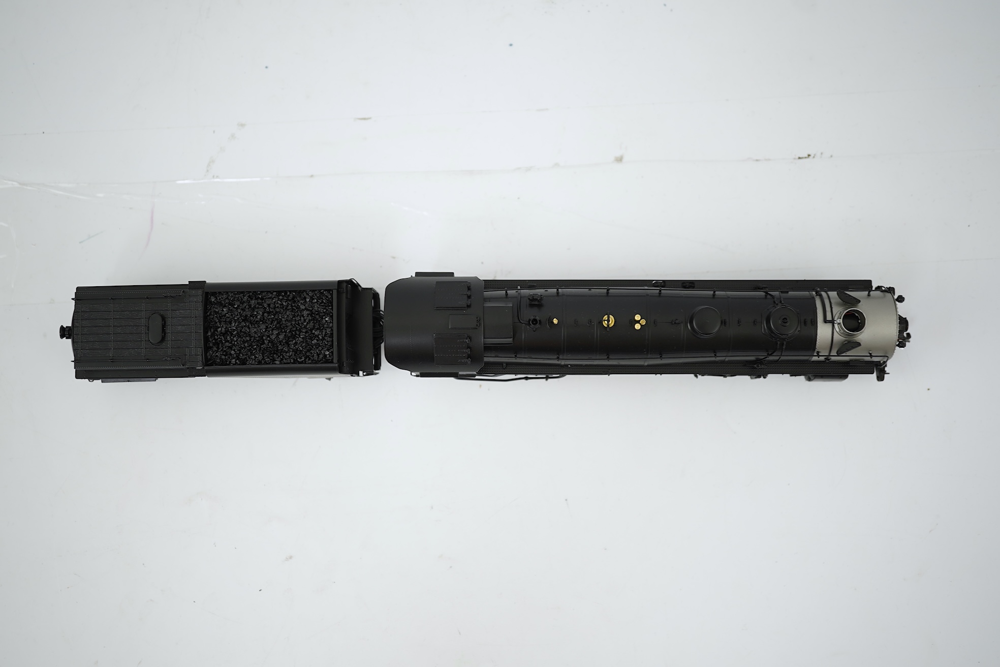 A boxed HO gauge Broadway Limited Paragon Series (1293) model of Union Pacific TTT-6, 5044, 2-10-2 locomotive with bogie tender, powered for two rail operation.